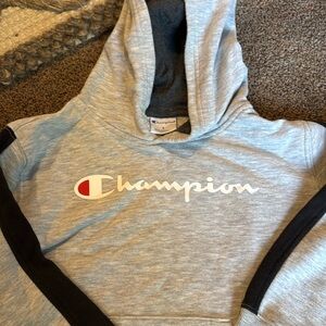 Boys, champion, pullover sweatshirt